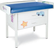 Pediatric Table with Drawers - 840D